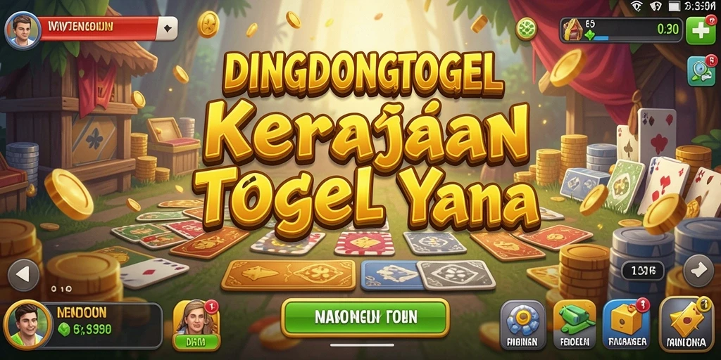 Tampilan gameplay menarik dari DINGDONGTOGEL dengan elemen Tycoon.