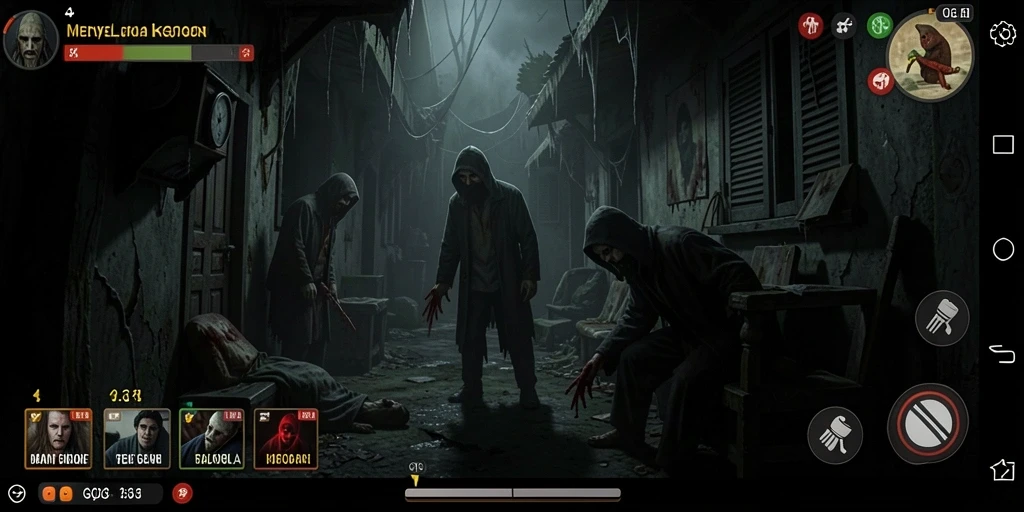 Gameplay GOLTOGEL yang mencekam dan penuh ketegangan.