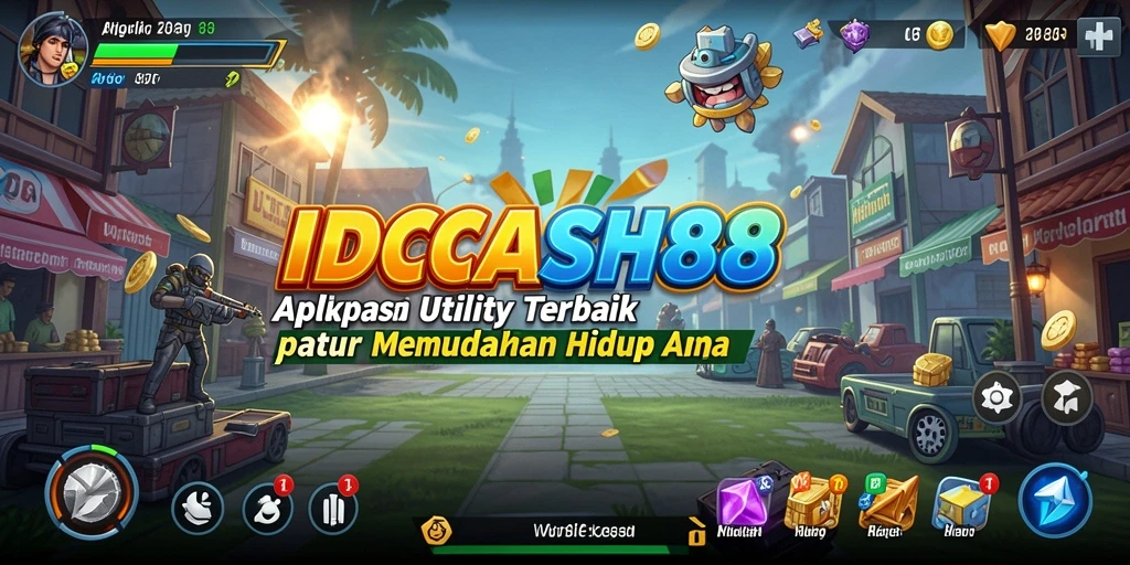 Tangkapan layar menunjukkan fitur utama IDCASH88 yang memudahkan pengguna.