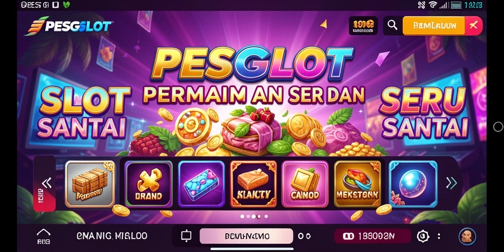 Tampilan menarik dari gameplay PESGSLOT yang menyenangkan.