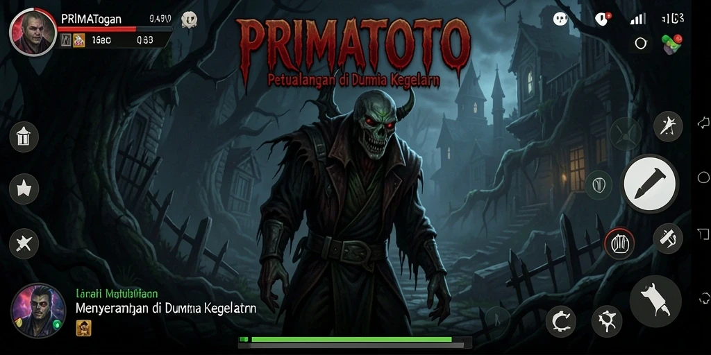 Gameplay menegangkan di dunia kegelapan PRIMATOTO.