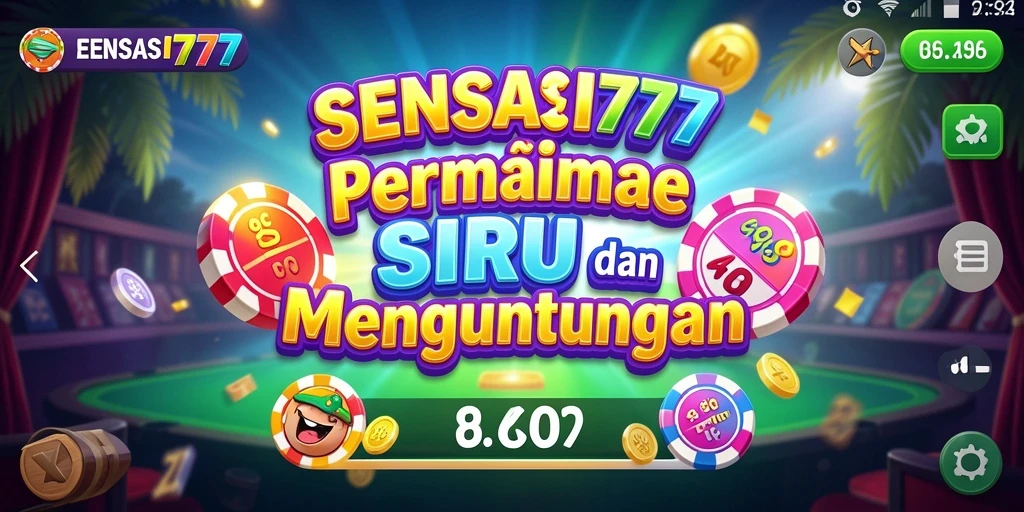 Screenshot gameplay SENSASI777 yang menampilkan suasana Bingo seru.